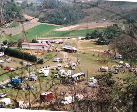 accueil d'une manifestation equestre camping 1992