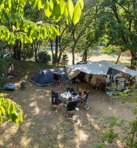 emplacement nature camping garenne