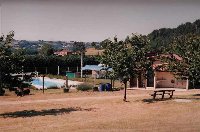 Accueil année 90 Camping Garenne