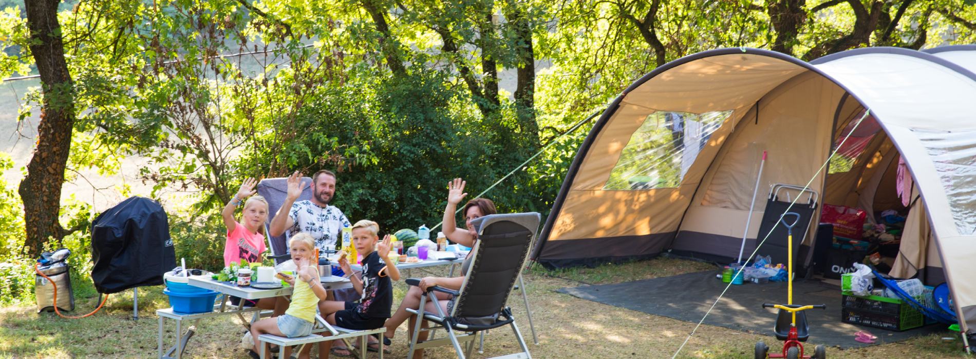 camping famille garenne drome