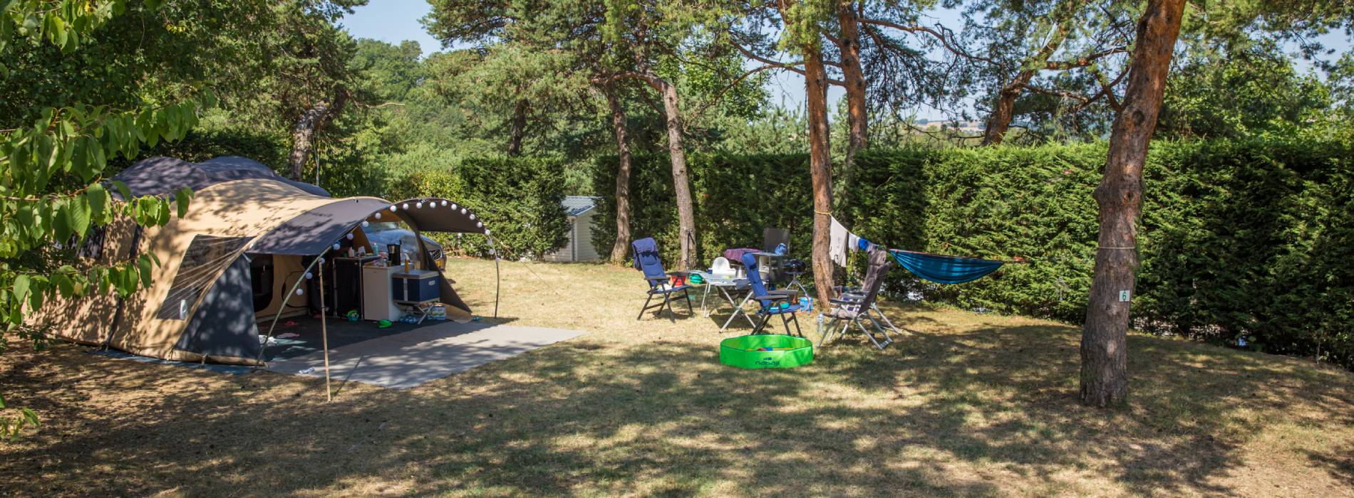 camping tente drome equipements