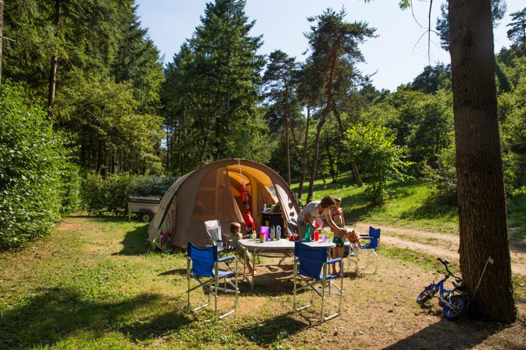 camping familial emplacement
