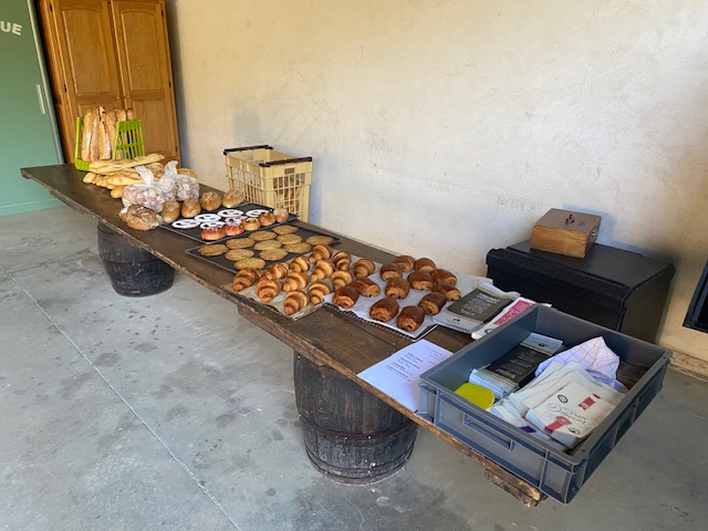 boulangerie petit déjeuner camping