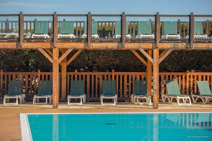 transat piscine camping garenne