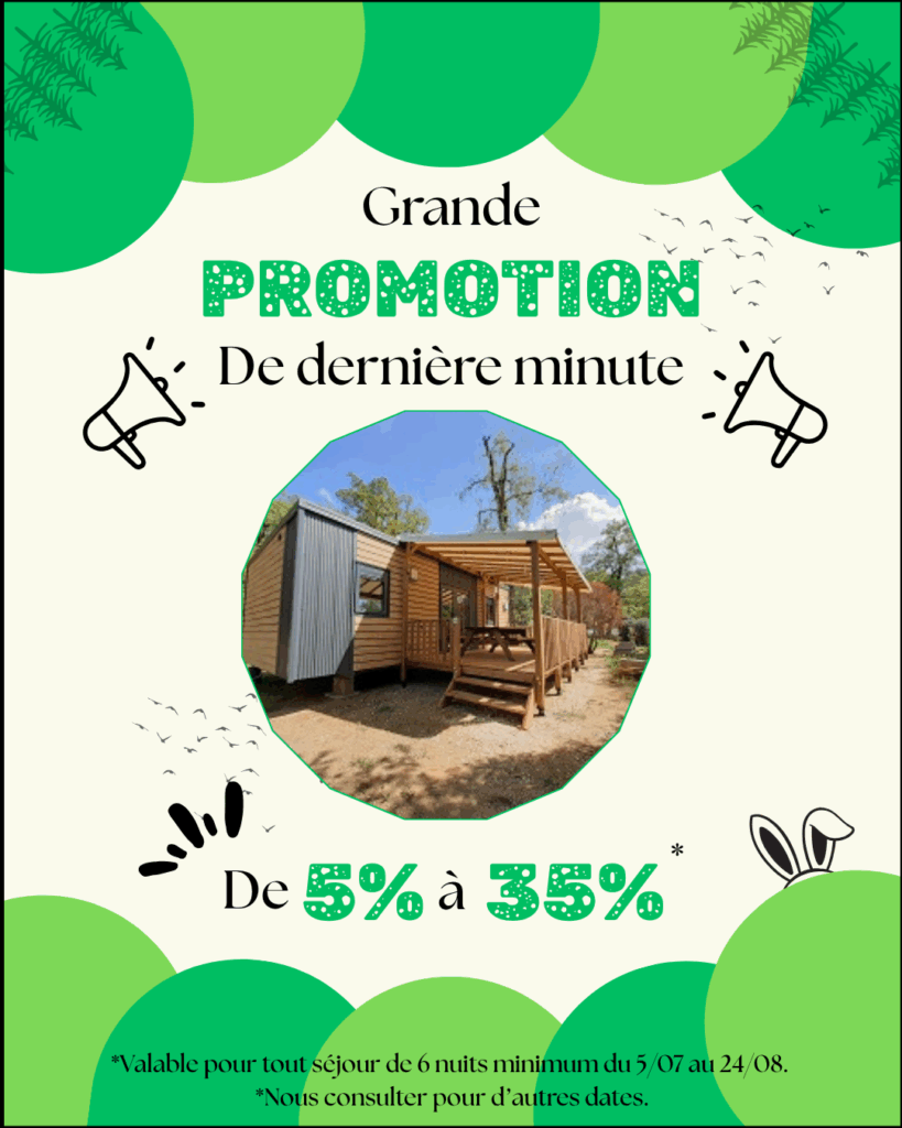 camping pas cher drome promotion saint avit